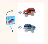 Racebaan auto's 2 stuks - Coblo