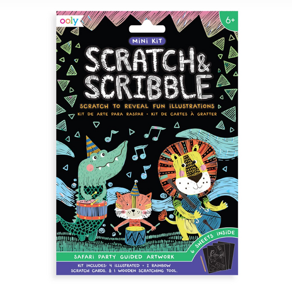 Mini Scratch & Scribble - Safari Party