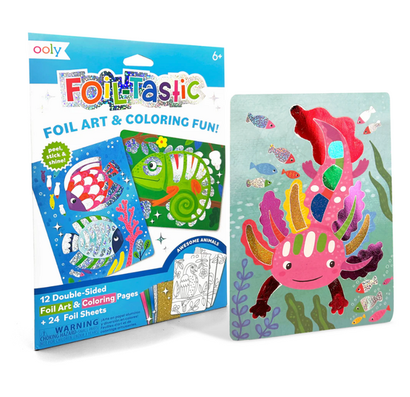 Folie en kleurset - Awesome Animals