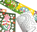 Folie en kleurset - Awesome Animals