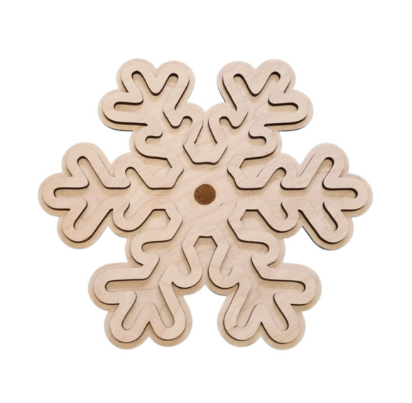 Speeltray Sneeuwvlok