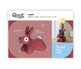 Hoppi Bunny Burgundy - Quut