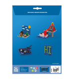 Bouwplaten blauw en grijs - Plus Plus