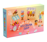 Learn to build Ice cream shop 285 stuks - Plus Plus