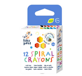 Waskrijtjes Spiraalvorm 12 stuks - Haku Yoka