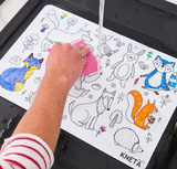 Placemat tekenen onderweg - Kneta