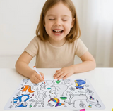 Placemat tekenen onderweg - Kneta