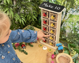 Bug Hotel 10 frame - Yellow Door