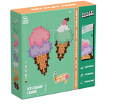 Puzzle by number Ijsjes 250st - Plus Plus