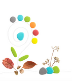 Junior Pebbles Earth colours - EDX