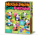 Schattige panda's Gips en verfset - 4M