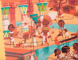 Go to the pyramids (100st) puzzel - Londji