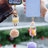 Tangle Keychain blindbox Diudiu