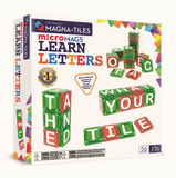 MagnaTiles MicroMags Learn Letters 56 stuks