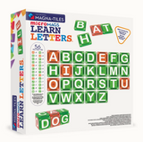 MagnaTiles MicroMags Learn Letters 56 stuks