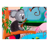 Voelpuzzel Een dag in de dierentuin (20st) - Janod