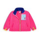 Fuchsia Fleece Jacket - Hello Hossy