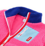 Fuchsia Fleece Jacket - Hello Hossy