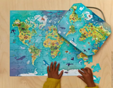 Puzzel De Wereld (100st) - Janod