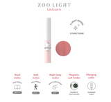 Oplaadbaar nachtlampje - Zoo Light Unicorn