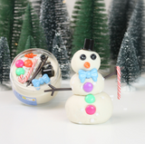 Build a Snowman Surprise Pot