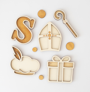 Speeltray miniset Sinterklaas