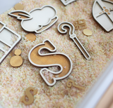 Speeltray miniset Sinterklaas