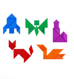 Translucent Tactile Tangram set - EDX