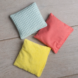 Sensorische pittenzakjes Pastel - 3 stuks
