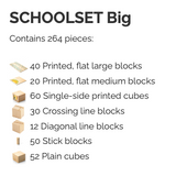 School set Big - Just Blocks