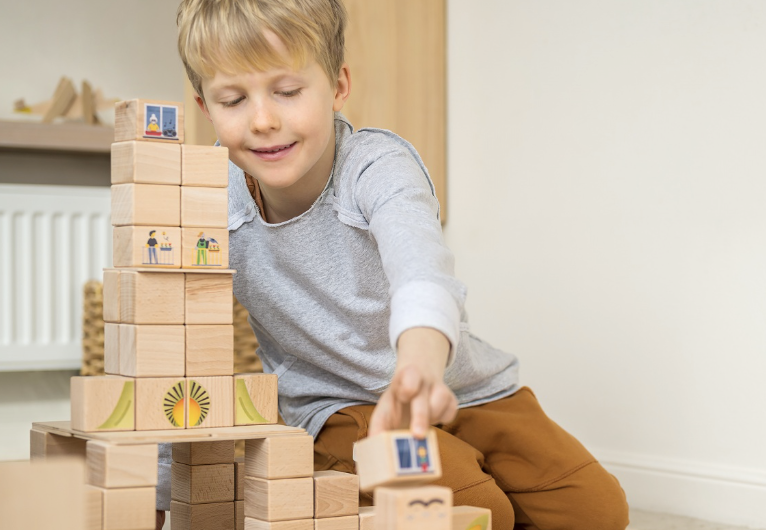 School set Medium - Just Blocks – Het Speelatelier