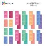 Pastel Rectangle Pack 24 delig - Connetix