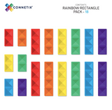 Rainbow Rectangle Pack 18 delig - Connetix