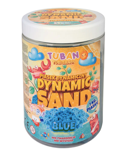 Dynamisch zand Blauw 1kg