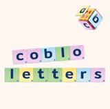 Magneettopper Letters 60 stuks