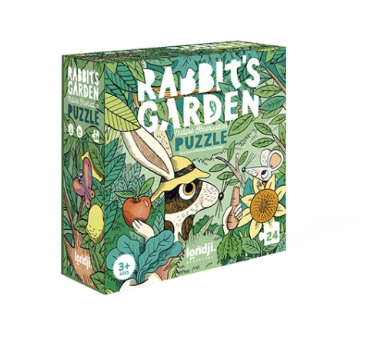 Rabbit's garden (24st) puzzel - Londji