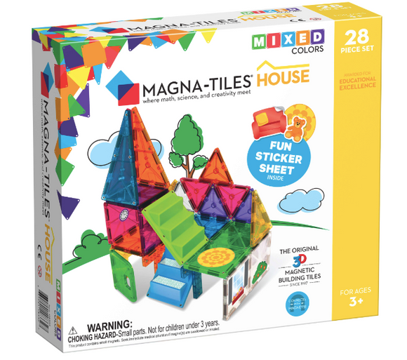 MagnaTiles Clear Colors House 28 stuks
