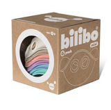 Set van 6 mini Bilibo's Pastel - Moluk