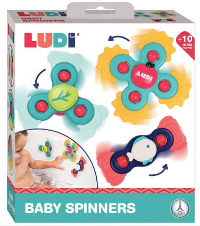 Baby spinners  met zuignap