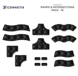 Ramps and Intersection Pack 16 delig - Connetix