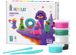 Monsters set 15 kleuren - Hey Clay