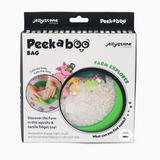 Peekaboo sensorische tas - 3 versies