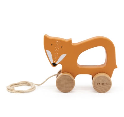 Houten Trekspeeltje Mr Fox - Trixie