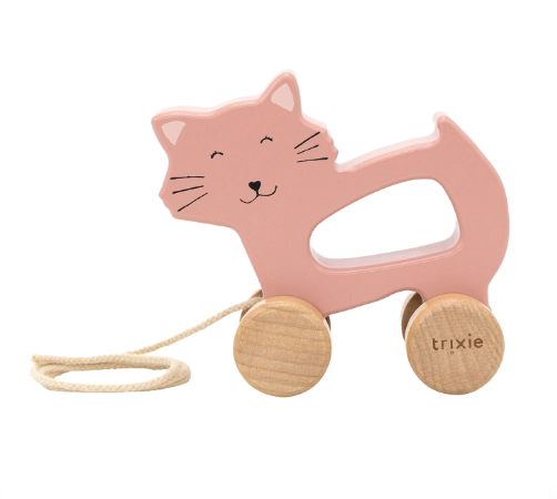 Houten Trekspeeltje Mrs Cat - Trixie