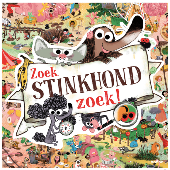 Spel Zoek Stinkhond zoek