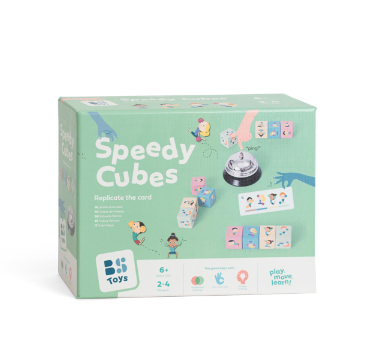 Speedy cubes spel - BS Toys