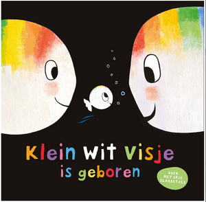 Klein wit visje is geboren - Boek + slabbetjes
