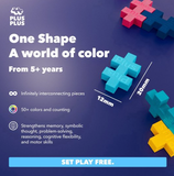 Puzzle by number T-Rex 250st - Plus Plus