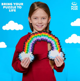 Puzzle by number Regenboog 500st - Plus Plus