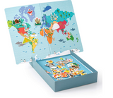 Magnetische wereldkaart